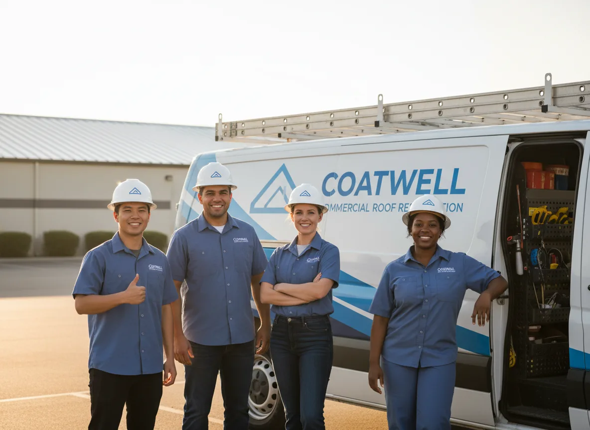 Commercial roof coating company in Scandia, KS